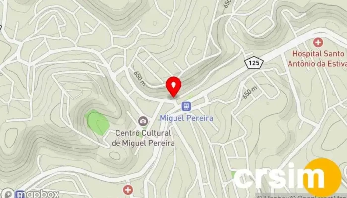 mapa de DOCE MEL Loja de Roupa em Miguel Pereira