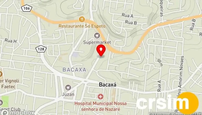 mapa de Dojus Modas Loja de Roupa em Saquarema