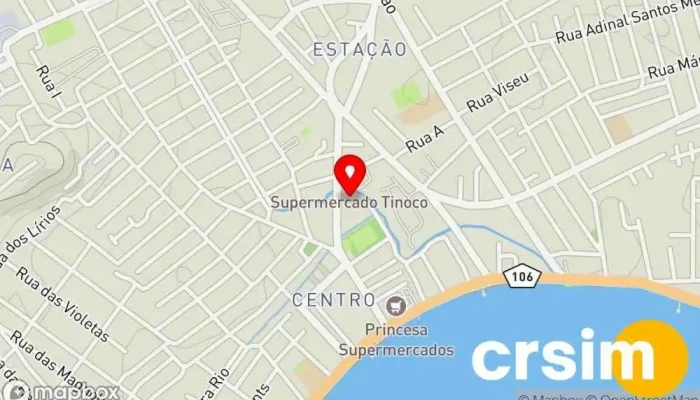 mapa de Dolores Boutique Moda Plus Loja de Roupa em Iguaba Grande