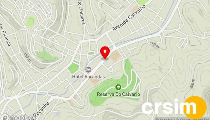 mapa de DPO - 3ª CIA Polícia de Miracema Loja de equipamentos policiais em Miracema