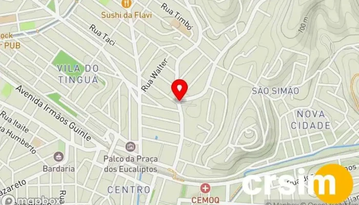 mapa de Dream Pink Loja 2 - moda feminina Loja de Roupa em Queimados