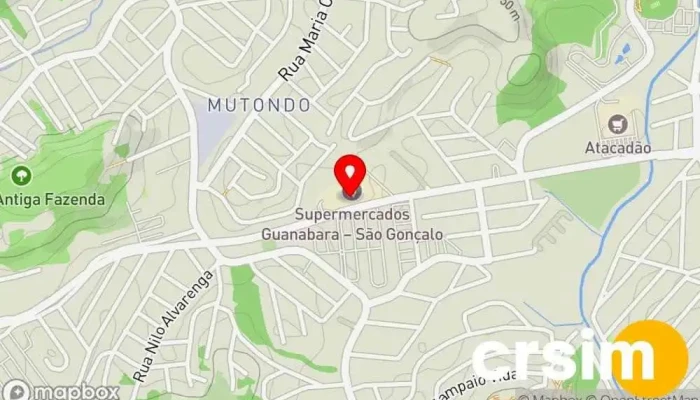 mapa de Drogaria Max Guanabara São Gonçalo Drogaria, Perfumaria, Empresa farmacêutica, Loja de vitaminas e suplementos em São Gonçalo