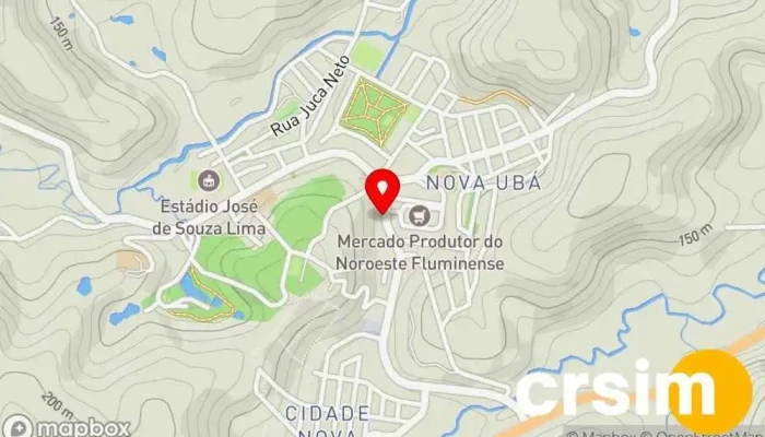 mapa de DROGARIA Sao Jose Drogaria em São José de Ubá