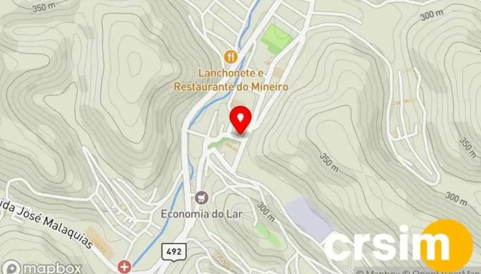 mapa de Dular Loja de Brinquedos, Loja de utensílios de cozinha, Papelaria em Macuco