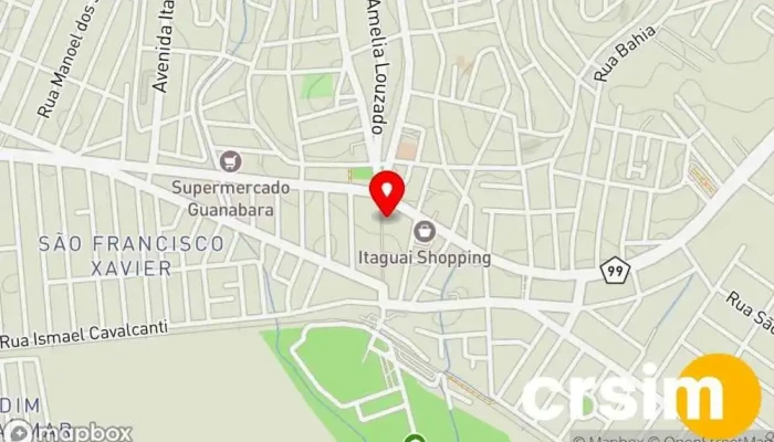 mapa de ÉDMAIS Itaguaí Loja de Roupa em Itaguaí