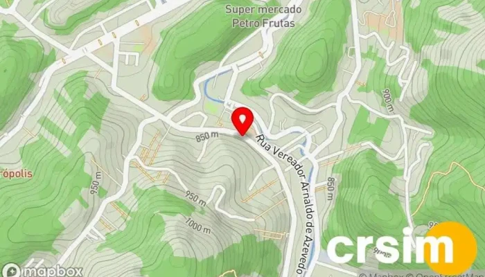 mapa de Eight Moda Fit Loja de moda feminina, Loja de Roupa em Petrópolis