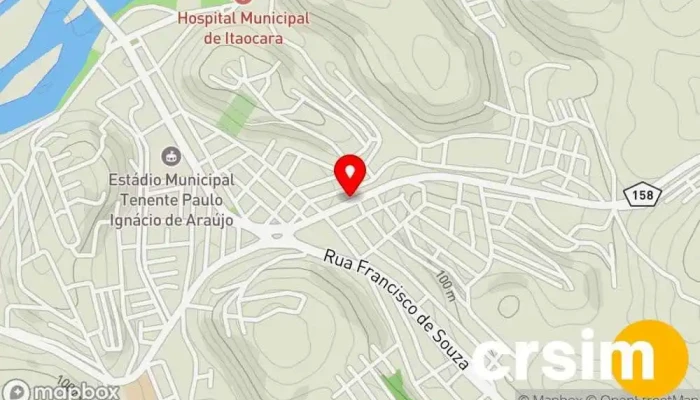 mapa de Elegância Modas Loja de vestidos em Itaocara