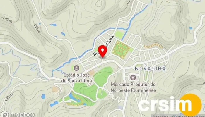 mapa de Eletrônica e Antenas Ubaense  em São José de Ubá