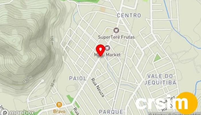 mapa de ELLOS Loja de Roupa em Guapimirim