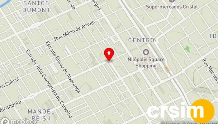 mapa de Emece Imports Loja de roupas esportivas em Nilópolis