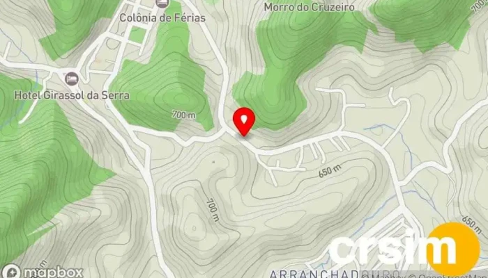 mapa de Empório da Roça Fornecedor de produtos alimentícios em Santa Maria Madalena
