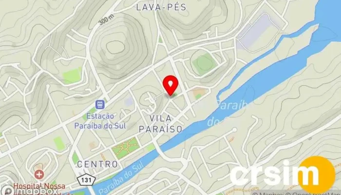 mapa de Empório São Bento Mercado em Paraíba do Sul