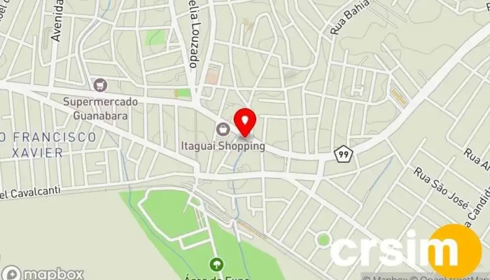 mapa de ENCANTOS DA LUH Loja de moda feminina em Itaguaí