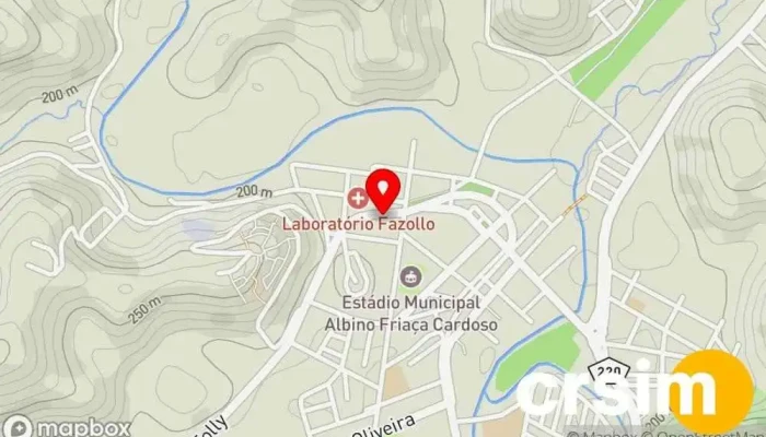 mapa de Essencial Loja de Roupa em Porciúncula