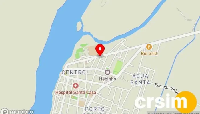 mapa de Exuberante Moda Intima Loja de Roupa em São João da Barra