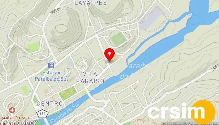 mapa de FÁBRICA DE RENDAS FINAS PARAÍBA SIA Associação / organização, Fábrica de tecidos de algodão, Loja de materiais para artesanato, Loja de roupas de designer, Armarinho em Paraíba do Sul