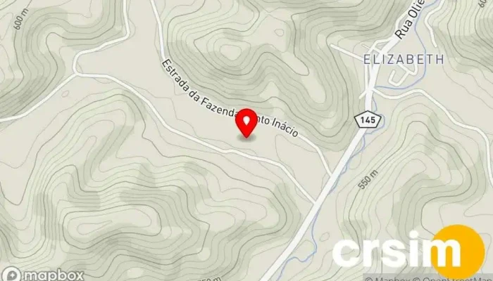 mapa de Fazenda Santo Inácio Fazenda em Rio das Flores