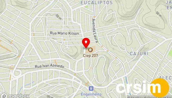 mapa de Féelcool Loja de roupas para jovens em Japeri