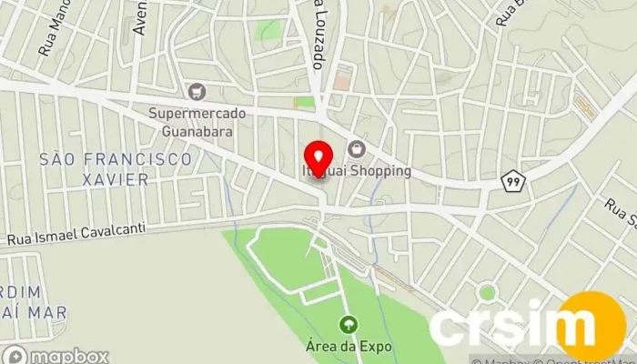 mapa de Feeling Good Lingerie e Sexshop Sex Shop, Loja de lingerie em Itaguaí
