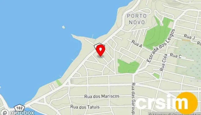 mapa de FEIRINHA DA AMANDA Loja de Roupa, Loja de acessórios de moda em Saquarema