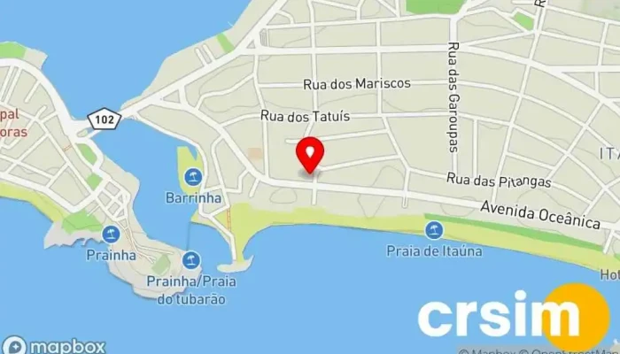 mapa de FIAPOCHIC Loja de moda feminina em Saquarema
