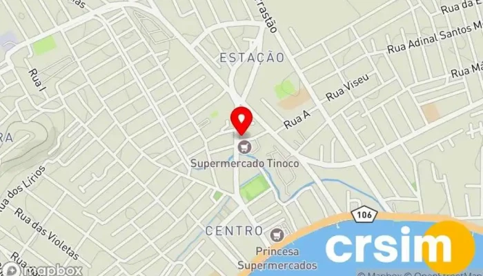 mapa de Fio de Cor Fashion Loja de Roupa em Iguaba Grande