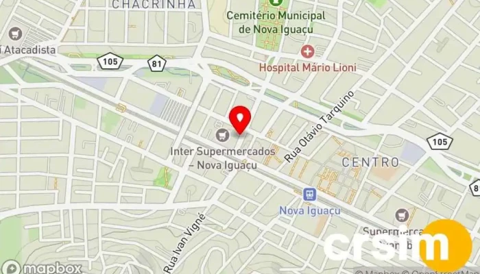 mapa de Flower Femme Loja de Roupa, Loja de moda feminina em Nova Iguaçu