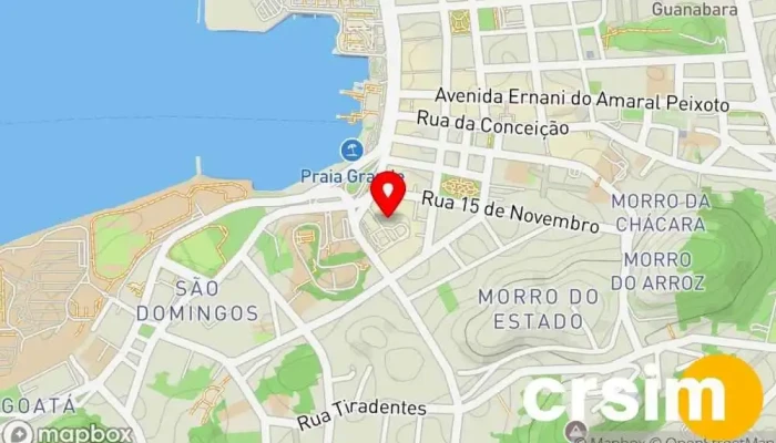 mapa de FLUMINENSE FC - loja oficial - Plaza Shopping Niterói Loja de roupas esportivas em Niterói