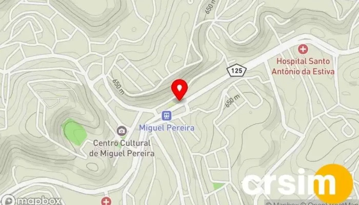 mapa de Franklin, Ângela M M Loja de Roupa em Miguel Pereira