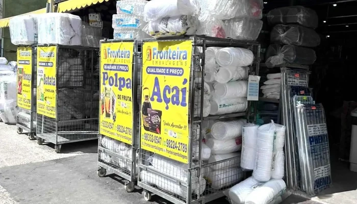 Fronteira Embalagens Descartaveis Utilidades E Produtos De Limpeza Ceasa Sao Goncalo Rj Exterior - São Gonçalo