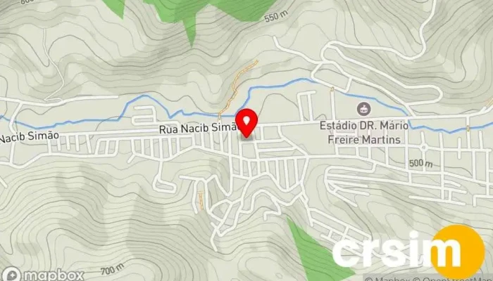 mapa de Gabi Loja de roupas de designer em Cordeiro
