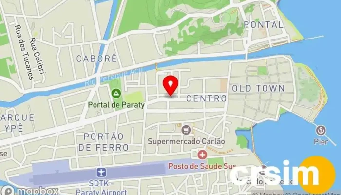 mapa de Gero imports Loja de celulares em Paraty