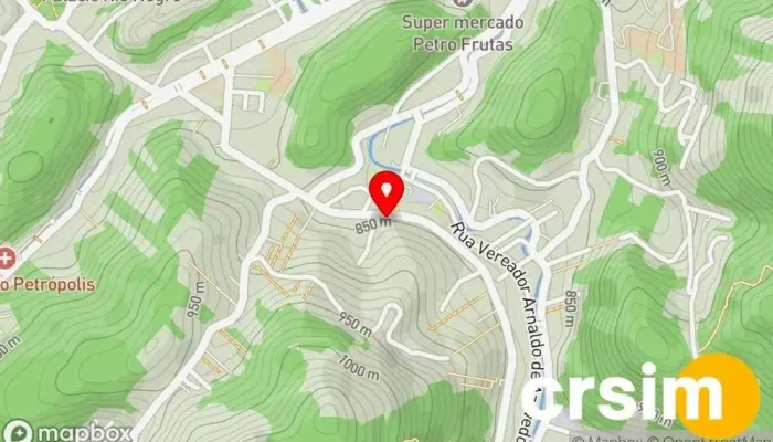 mapa de Gifter Loja de moda feminina em Petrópolis