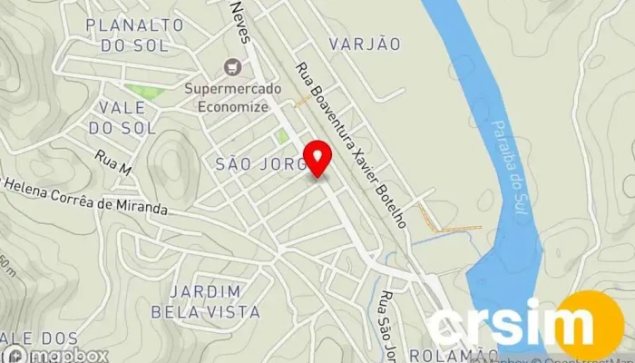 mapa de Gil Calçados e Presentes Loja de calçado em Pinheiral