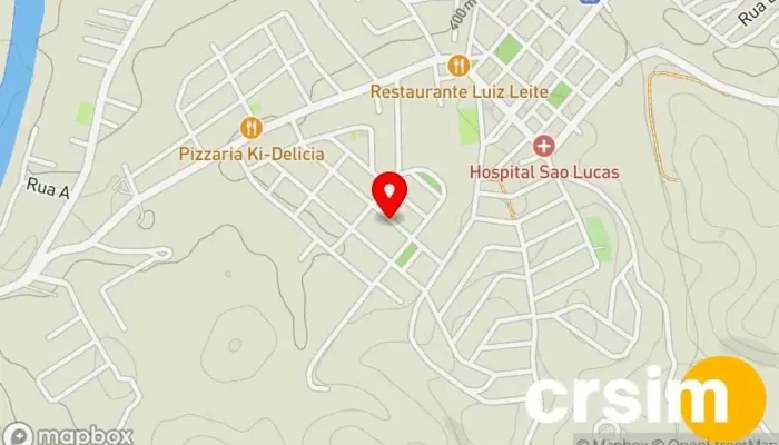 mapa de Graziel Madeireira Loja de madeiras em Quatis
