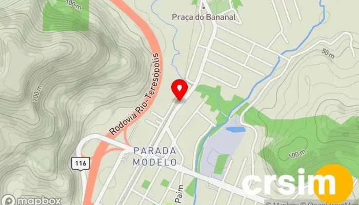mapa de GRENLEM Loja de Roupa em Guapimirim