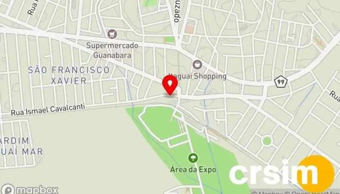 mapa de Guilherme's moda Loja de Roupa, Loja de moda feminina, Loja de roupas para jovens em Itaguaí