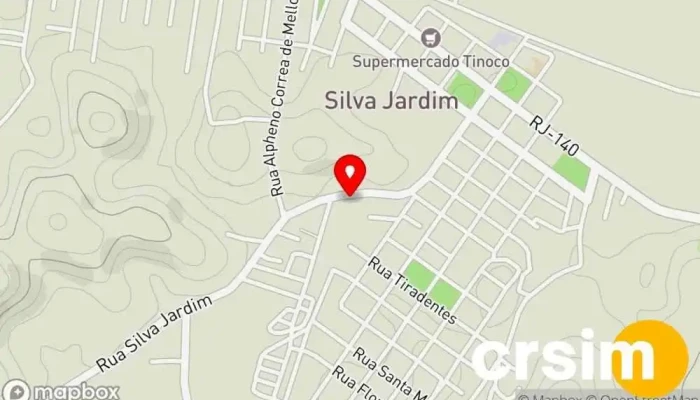 mapa de Guima Flor Loja de moda feminina em Silva Jardim