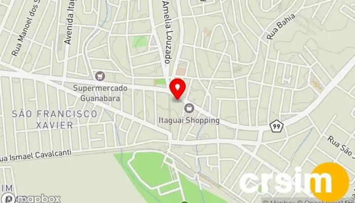 mapa de Hipnox | Itaguaí Loja de Roupa em Itaguaí