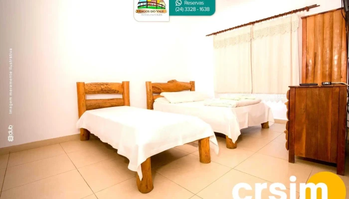 Hotel Fazenda Lagos Do Vale -  Quartos - Quatis
