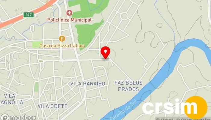mapa de Hotel La Ponsa Itatiaia Hotel em Itatiaia