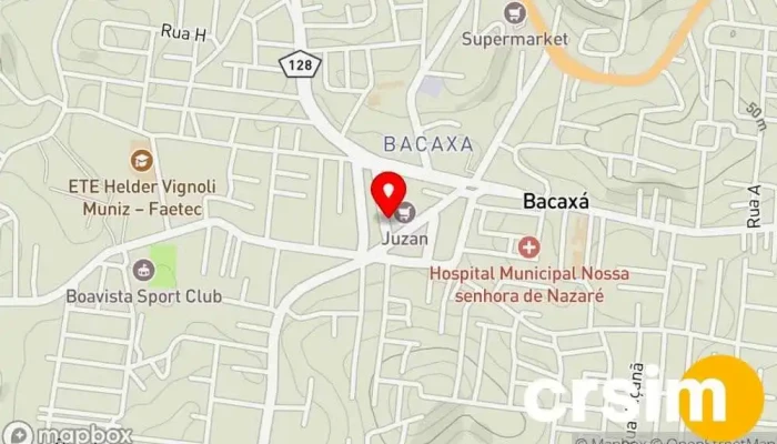 mapa de ilha da moda saquarema Loja de Roupa em Saquarema