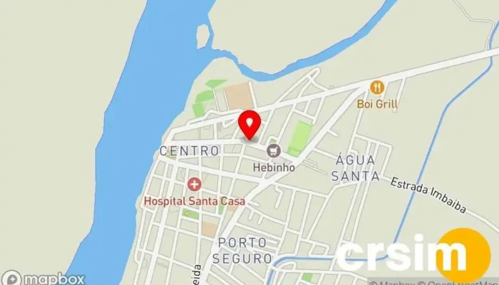 mapa de Império MODAS Loja de Roupa em São João da Barra