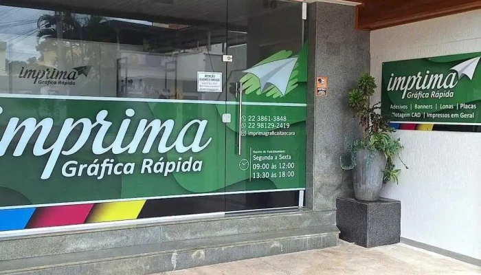 Imprima Grafica Rapida De Itaocara Tudo - Itaocara