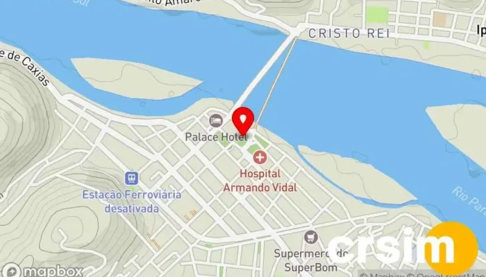 mapa de Inovar Modas Loja de Roupa em São Fidélis