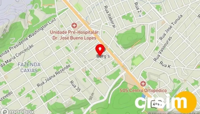 mapa de Instinto da Moda Loja de Roupa em Seropédica