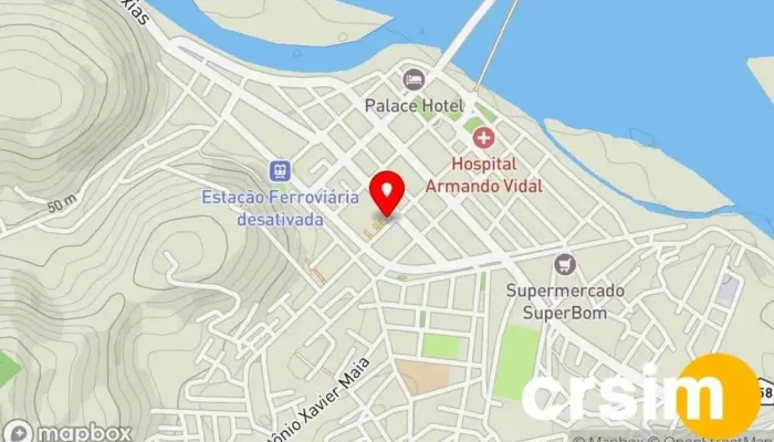 mapa de Íssima Loja de Roupa em São Fidélis