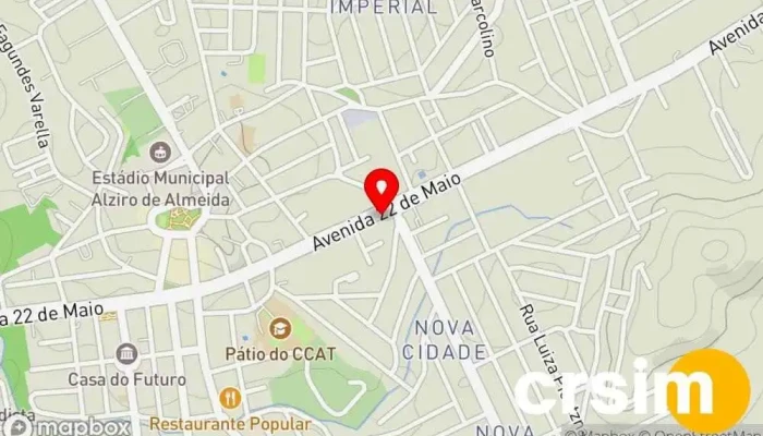 mapa de Ita Ternos Loja de Roupa em Itaboraí