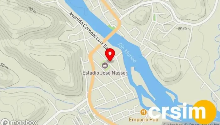 mapa de J C Iluminação Loja de Iluminação em Italva