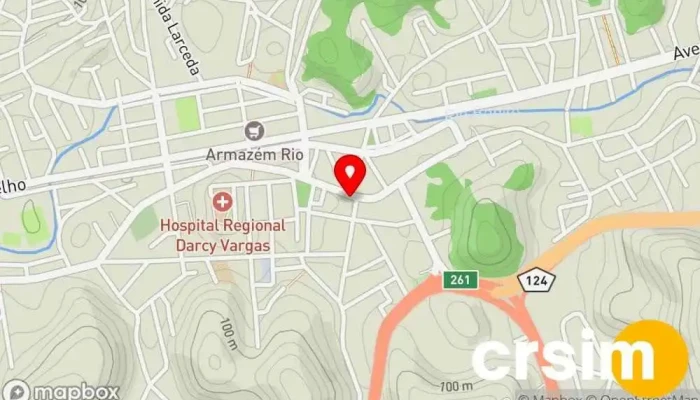 mapa de Jeans Mania Loja de Roupa em Rio Bonito